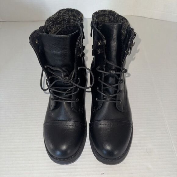 Dream Paris Boots Size US9 Black New - Picture 3 of 11